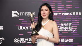 《影后》一口氣獲得多項大獎，楊謹華第六度入圍終於封后。（圖／記者趙于瑩、鄭孟晃攝影）