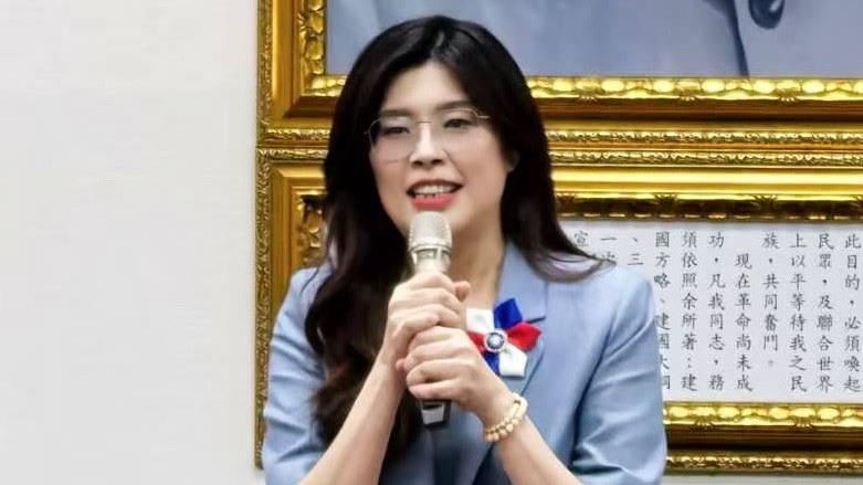 前立委鄭麗文成為新任的國民黨主席。（圖／翻攝自鄭麗文臉書）