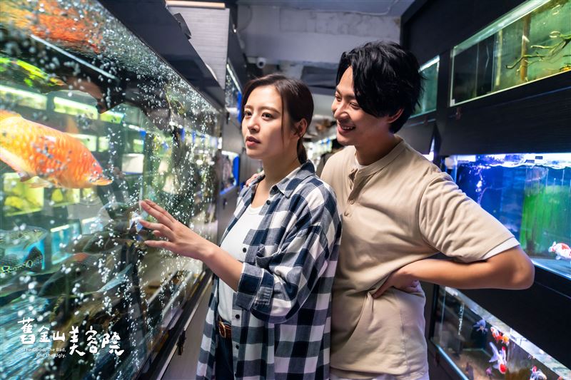 劉品言飾演林麗穎，與連晨翔之間始終沒將愛說出口。（圖／TVBS）