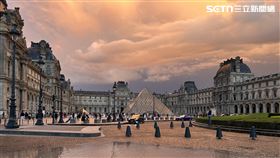 巴黎羅浮宮驚傳竊案導致閉館。（圖／記者張渝萍攝影）
