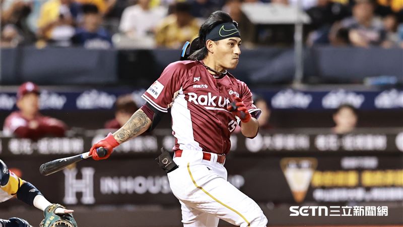 樂天桃猿林子偉。（圖／記者劉彥池攝影）