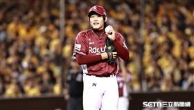 台灣大賽G2，樂天桃猿第2任投手陳冠宇。（圖／記者劉彥池攝影）