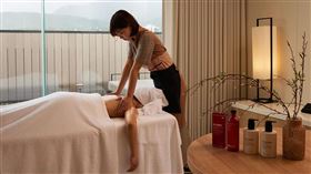 蘊泉庄專為犒賞身心設計的20坪湯屋結合60分鐘SPA身體舒壓方案。（圖／飯店旅宿業者提供）