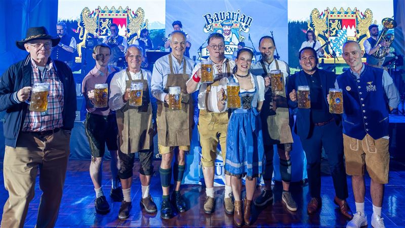 馬尼拉灣知名度假城舉辦德國慕尼黑啤酒節