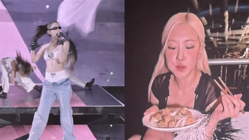 JENNIE脫到剩Bra！ROSÉ嗑鹹酥雞5萬粉嗨翻