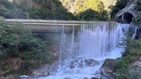 花蓮太魯閣國家公園，立霧溪，堰塞湖。（圖／翻攝自太魯閣國家公園）
