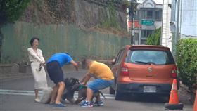 新竹,新竹縣,竹北市,比特犬,飼主,愛犬,栗子,路人,攻擊,牽繩,遛狗,小模（圖／翻攝自Threads @davidyuyuyu帳號）