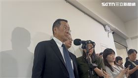 顧立雄受訪。（圖／記者詹宜庭攝影）