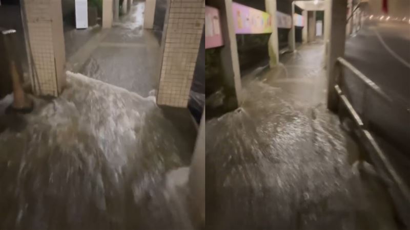 政大漂漂河再現！學生苦笑：回宿舍要溯溪