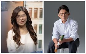 鄭麗文當選國民黨主席，選前到選後，鄭麗文「主席門」熱度跨藍綠紅白，輾壓黃國昌跨綠白「狗仔門」。（圖／翻攝自兩人臉書）