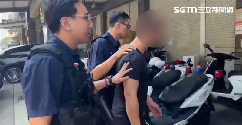盧男落網，供稱只是好玩。（圖／翻攝畫面）