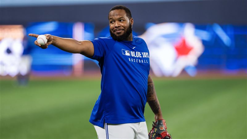 藍鳥隊小葛雷諾（Vladimir Guererro Jr.）。（圖／翻攝自X平台 @BlueJays）