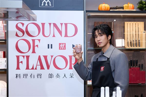 家庭事業兩得意的他，特別現身與大眾分享料理生活的美好樂趣（圖／德國雙人ZWILLING提供）