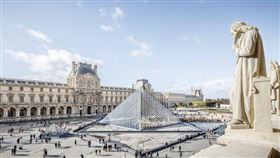 法國巴黎羅浮宮。（圖／翻攝自X平台 @MuseeLouvre）