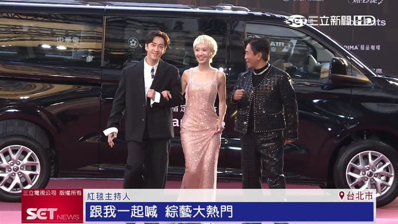 Lulu、陳漢典這對準新人也出席金鐘60