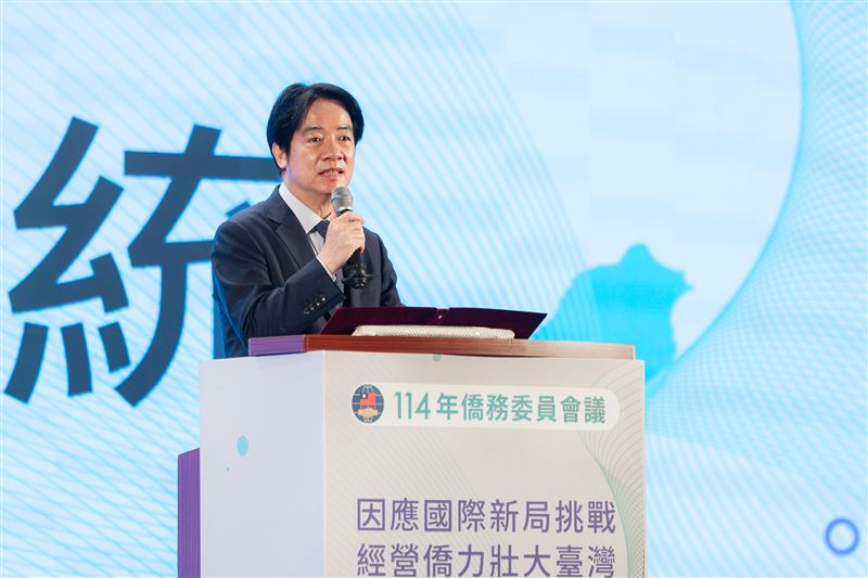 總統賴清德出席「114年僑務委員會議開幕典禮」（圖／總統府提供）