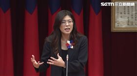 鄭麗文中午拜會國民黨立法院黨團。（圖／翻攝畫面）