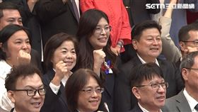 鄭麗文中午拜會國民黨立法院黨團。（圖／翻攝畫面）