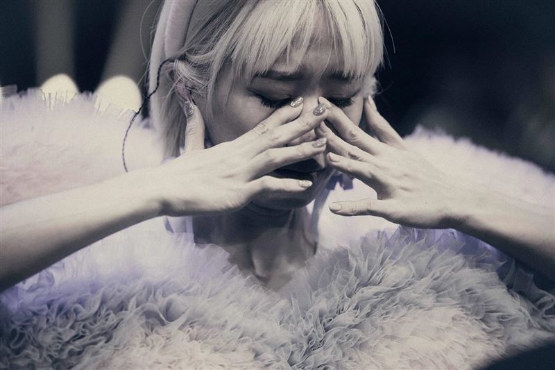 Lulu金鐘獎頒獎典禮前夕情緒潰堤。（圖／翻攝自Lulu IG）