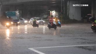 共伴效應發威！雙北豪雨狂炸累積雨量驚人