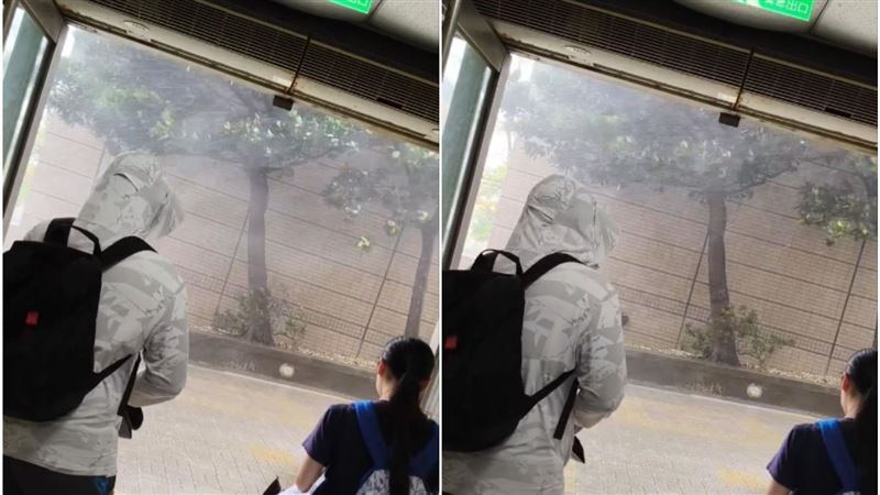 狂風暴雨！文化大學飆11級強風　學生哀號