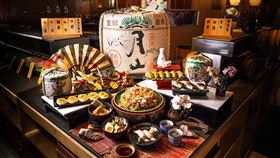 彩日本料理推團購優惠平日午餐單人十張套券，69折起。（圖／飯店旅宿業者提供）