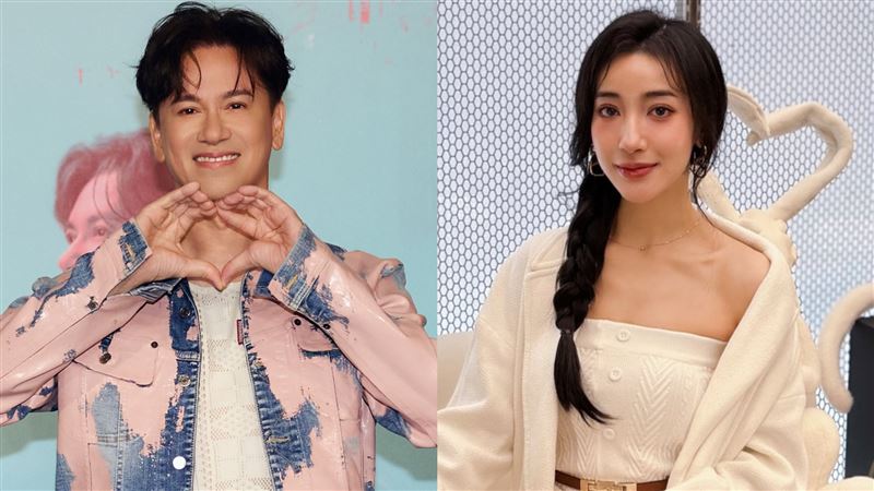 當街親熱小21歲女星　李聖傑露面回應了