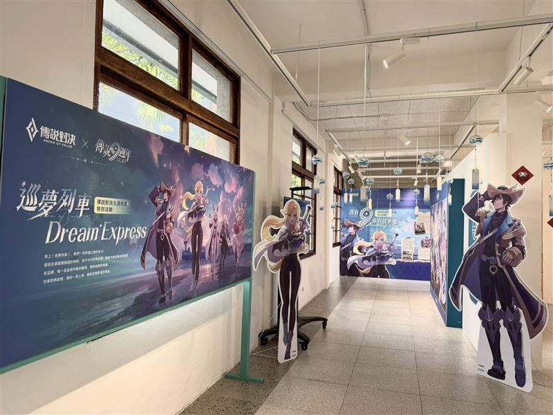 雄獅旅遊首度攜手《Garena 傳說對決》，將遊戲元素融入「藍皮解憂號」觀光列車。（圖／飯店旅宿業者提供）