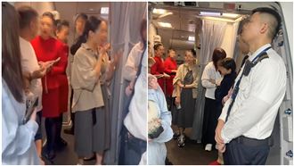 四川航空轉降小港近3小時　乘客機上苦等