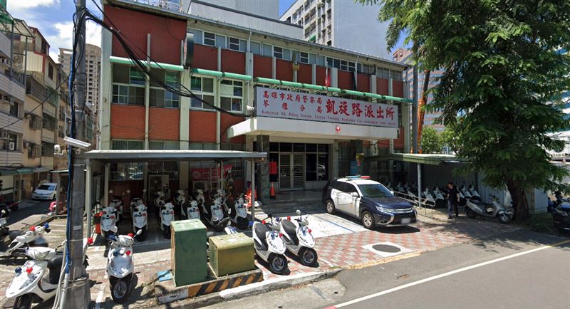 警方苦勸1小時，才打消周女匯款念頭。（圖／翻攝自google街景畫面）