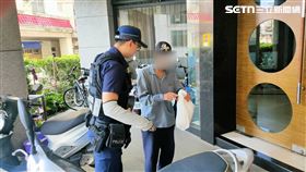 老翁,台中,派出所,迷途(圖/翻攝畫面)