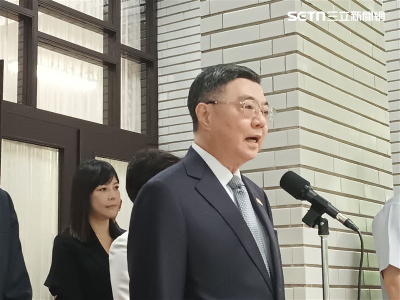 行政院長卓榮泰今（21）日回應台美關稅。（圖／記者盧素梅攝影）