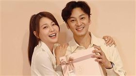 謝京穎和張書偉感情相當好。（圖／翻攝自謝京穎IG）