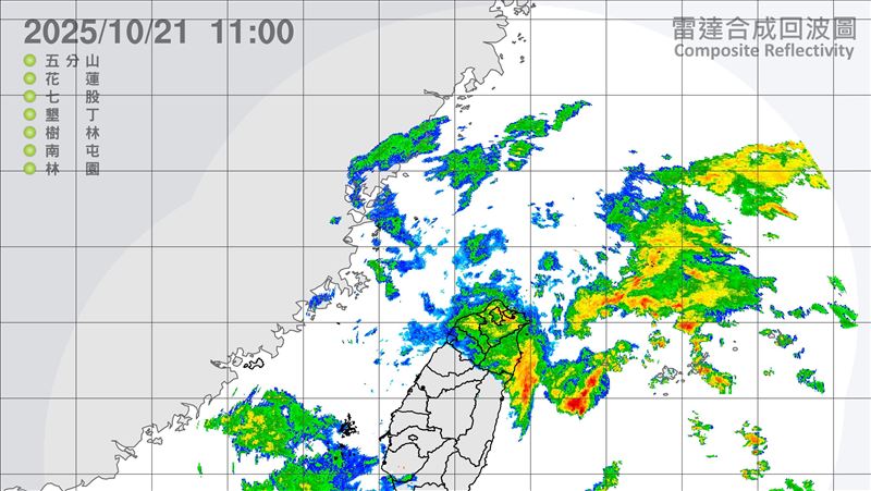 新/8縣市豪、大雨特報 大豪雨炸北北基宜