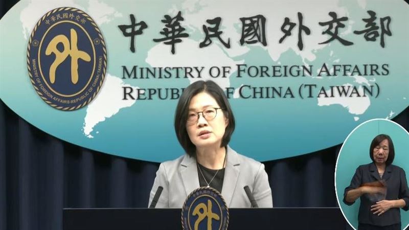 外交部北美司司長王良玉回應川普預告川習會談台灣議題一事（圖／翻攝自外交部YT）
