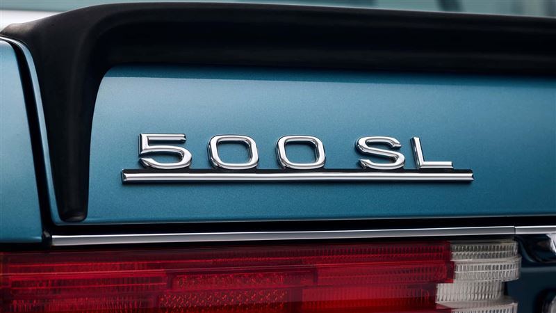 1980年賓士500SL。（圖／翻攝SLShop網站）