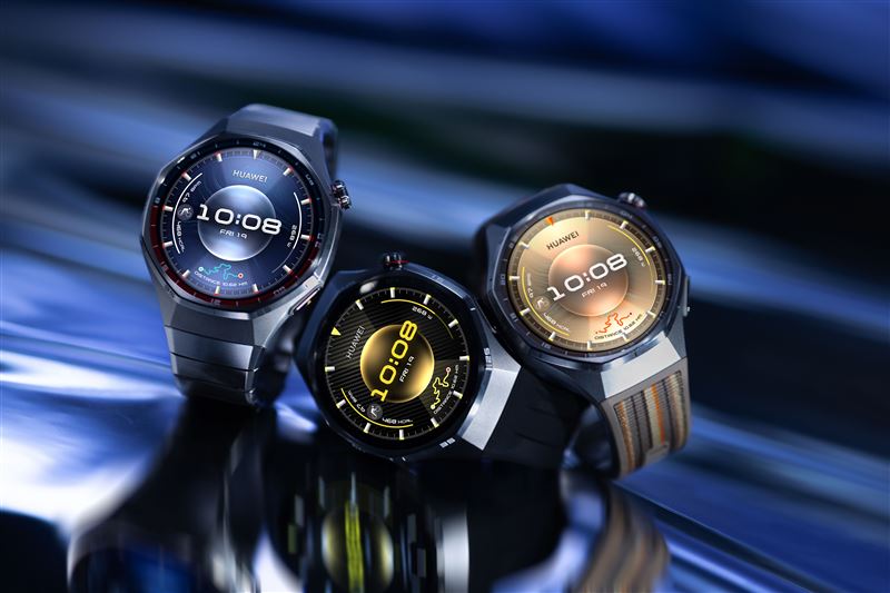 HUAWEI WATCH GT 6 Pro以俐落金屬線條勾勒科技機能之美