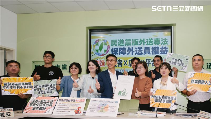 民進黨推外送專法!工會讚:目前最完整