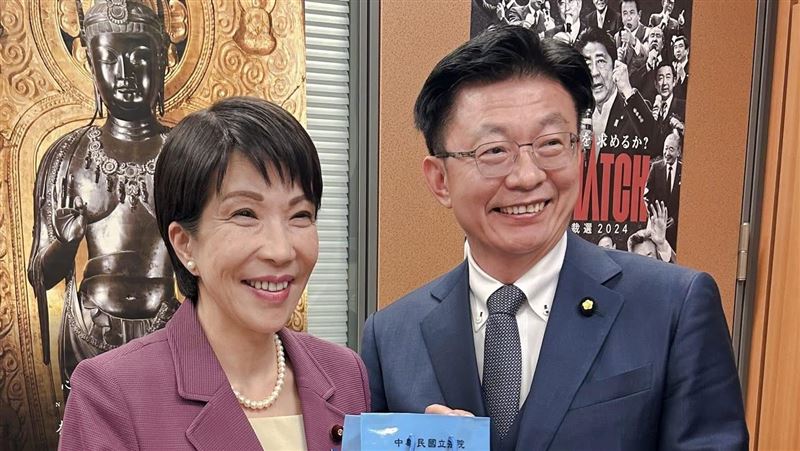 高市早苗當選日本首相　郭國文表達祝賀