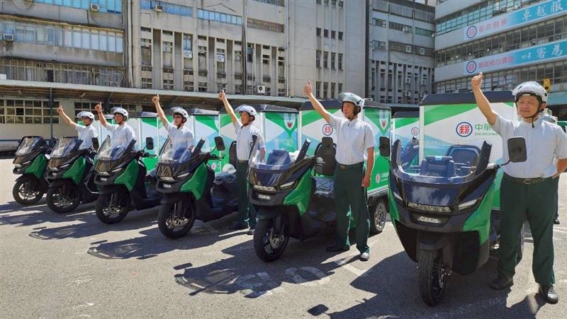 郵差改騎「電動三輪機車！」44輛明上路