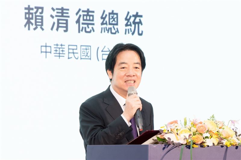總統賴清德出席「TiTEＸIHT台灣國際五金工具博覽會Ｘ五金工業展」（圖／總統府提供）