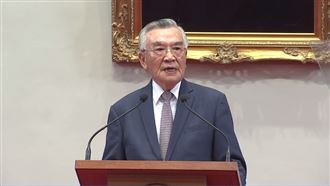 總統府資政林信義三度代表台灣出席經濟合作經濟領袖會議（圖／翻攝畫面）