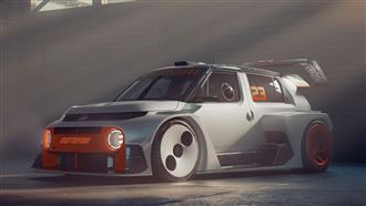 Hyundai打類固醇！電動小車帥到不像話