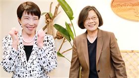 蔡英文,高市早苗（圖／翻攝自蔡英文臉書）