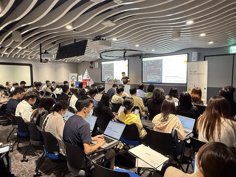 Google Cloud AI Study Jam活動幫助開發者學習使用、開發AI工具。（圖／Google提供）