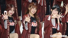 台灣大賽G3，樂天女孩陳伊。（圖／記者劉彥池攝影）