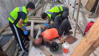 風太大！蘭嶼工人慘摔…鋼筋貫穿胸口