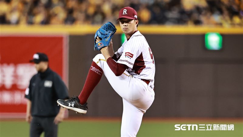 樂天桃猿先發投手黃子鵬將行使自由球員。（圖／記者劉彥池攝影）