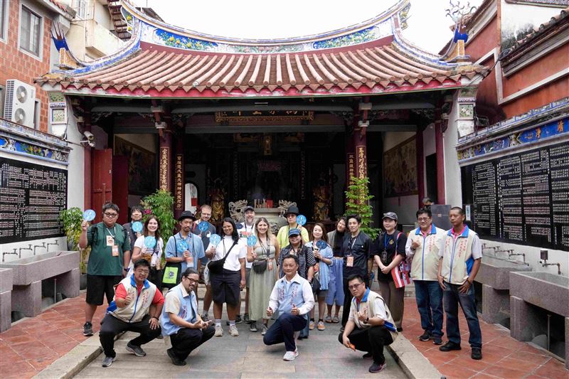 台南城市導覽 - 臺南祀典大天后宮。（圖／文策院提供）