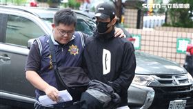 修杰楷抵達地檢署。（圖／記者鄭孟晃攝影）